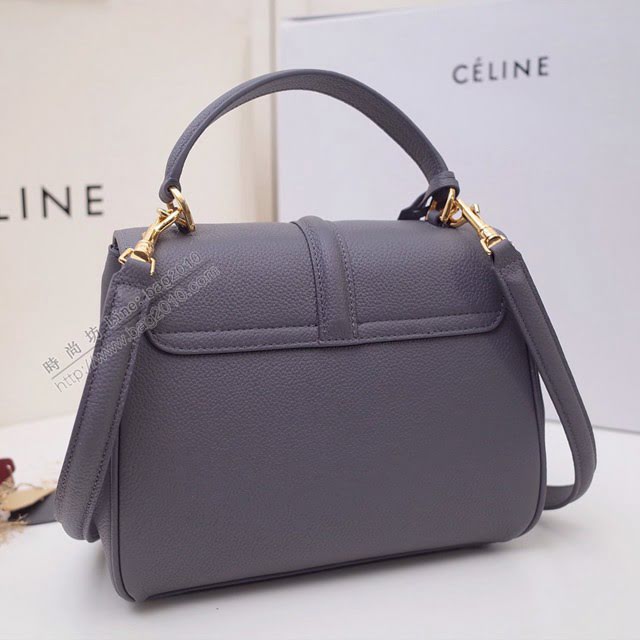 Celine女包 賽琳16Bag新款小號 粒面小牛皮 Celine單肩或斜挎女包 188003  slyd2138
